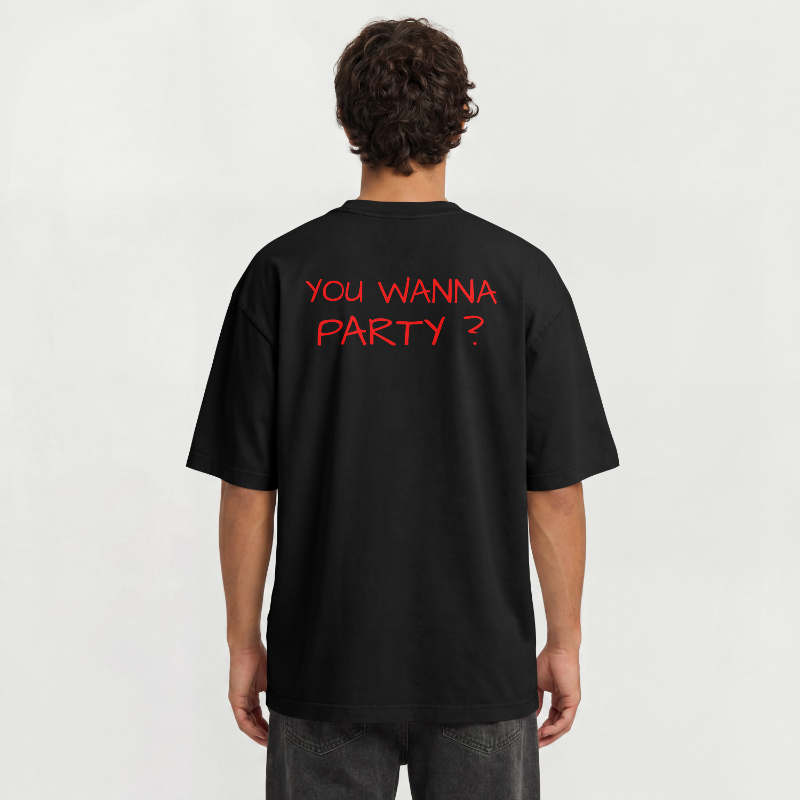 CAMISETA YOU WANNA PARTY - VIRTÙ