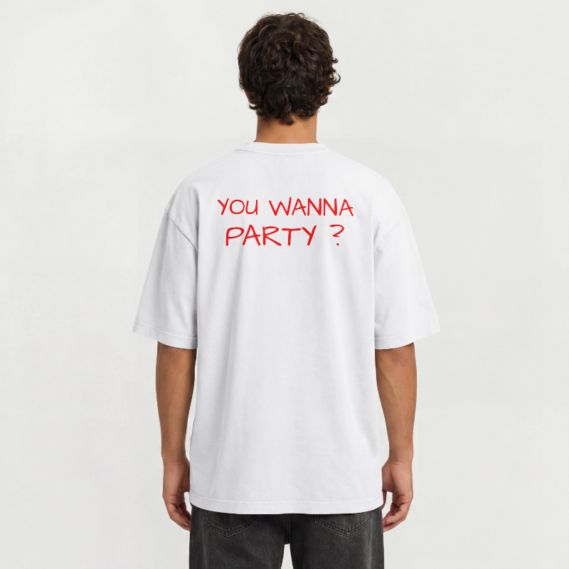 CAMISETA YOU WANNA PARTY - VIRTÙ